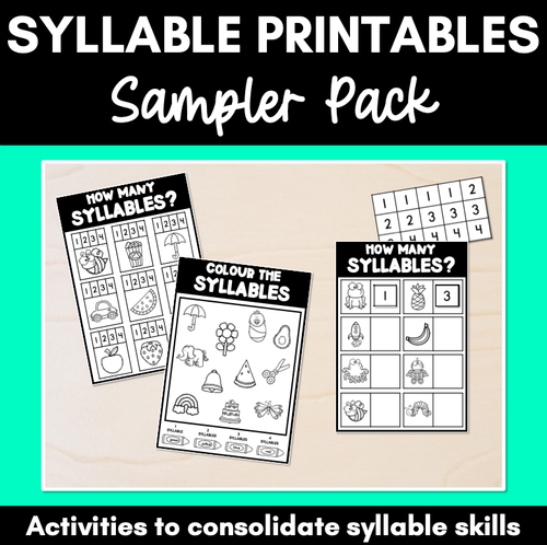Geometry worksheet for Third Grade Worksheet featuring the Silly Syllables activity for third graders to practice syllable breakdown. Engaging Silly Syllables worksheet for geometry skills development in third grade.