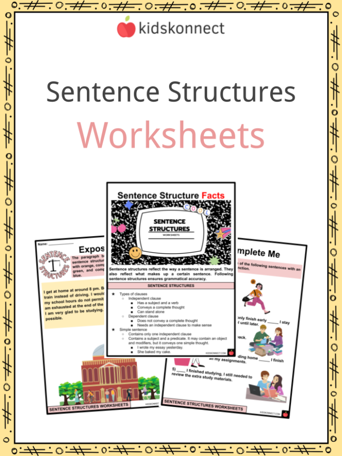 Creative writing skills development worksheet for second grade students Worksheet for practicing simple sentence structure with nouns and verbs for second graders