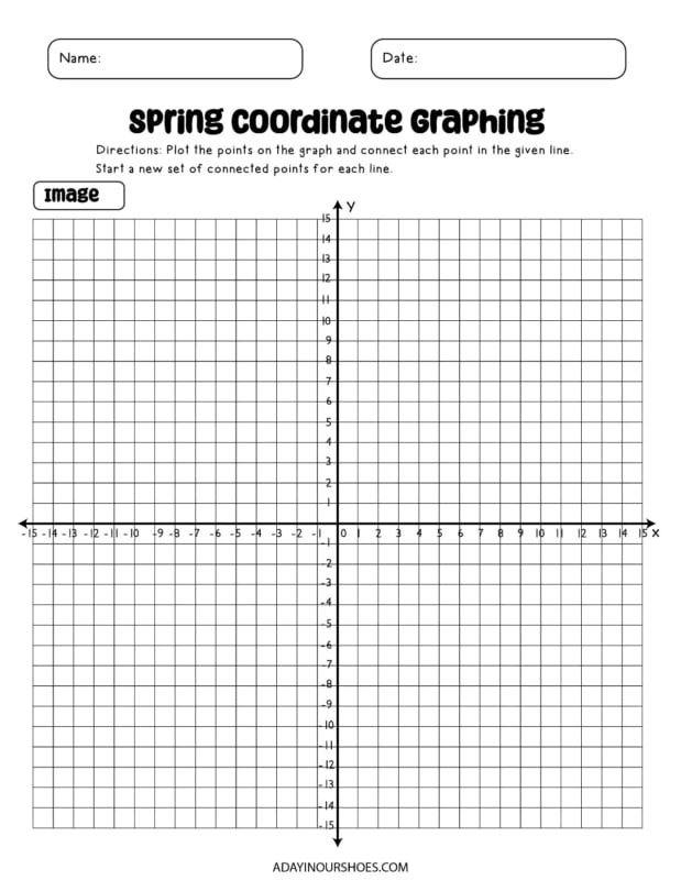 Sixth grade coordinate plane graphing activity worksheet image 10 Two students playing the Sink the Ship coordinate plane game on a printable worksheet