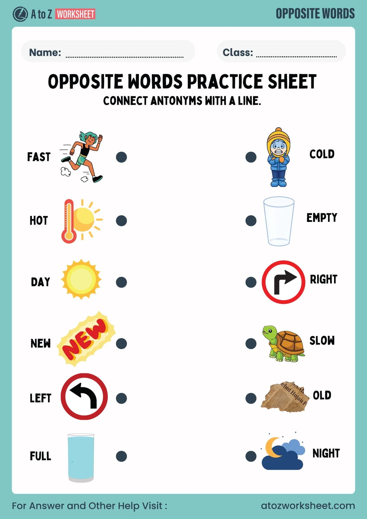 Phonics activity for sixth graders focusing on antonym identification Worksheet for determining word meanings through context and antonyms