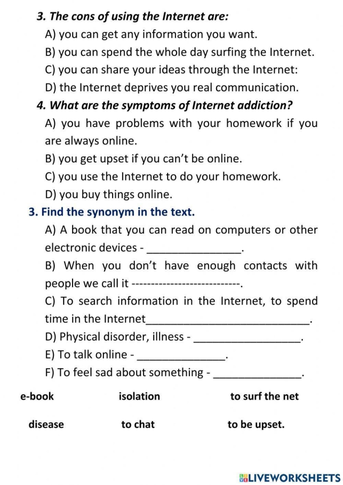 Worksheet 14 Middle School Argument Writing Prompt Internet Access Sixth grade argument writing worksheet exploring the question of internet access as a fundamental right