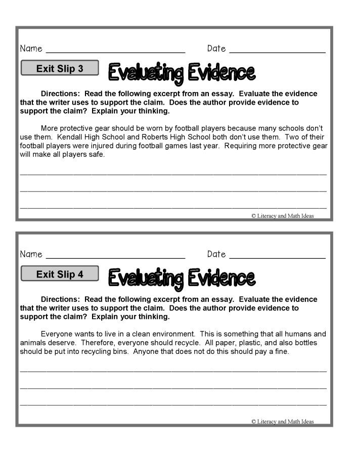 Sixth grade students practicing transition words in argument writing on a worksheet