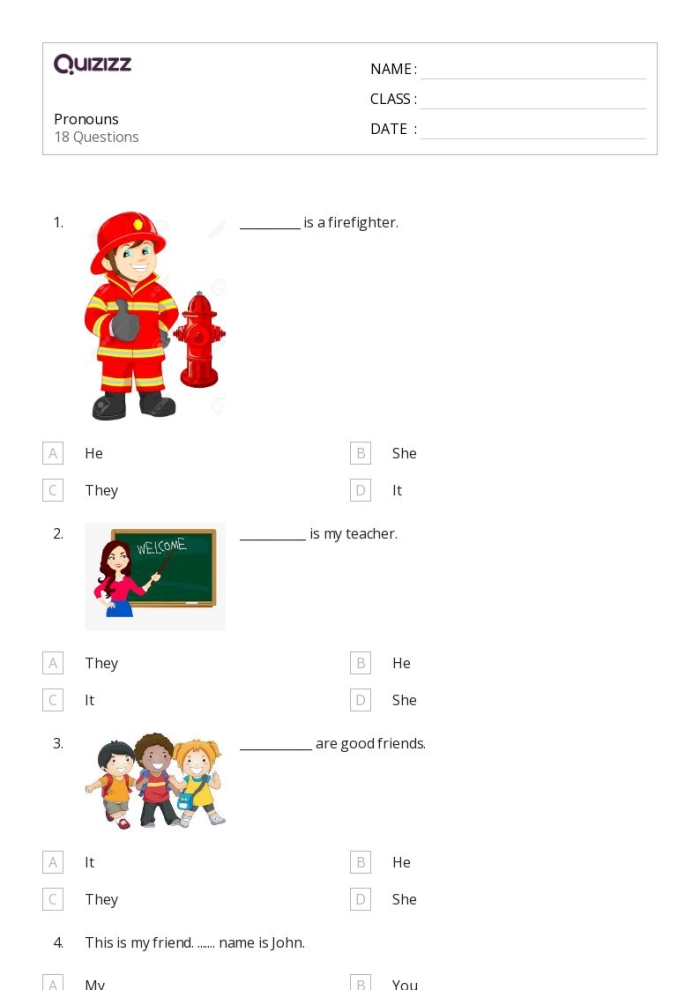 Identifying Vague Pronouns Worksheet for Sixth Graders Worksheet for identifying vague pronouns in sixth-grade writing exercises