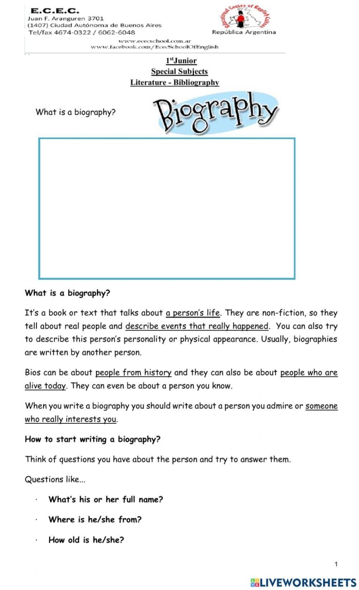 Educational resource illustrating the process of citing sources correctly Worksheet for sixth graders on writing a bibliography in MLA 8th edition format
