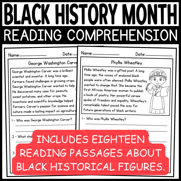 Informational Reading Comprehension Worksheet George Washington Carver Biography 21 Sixth grade reading worksheet featuring an educational biography about George Washington Carver