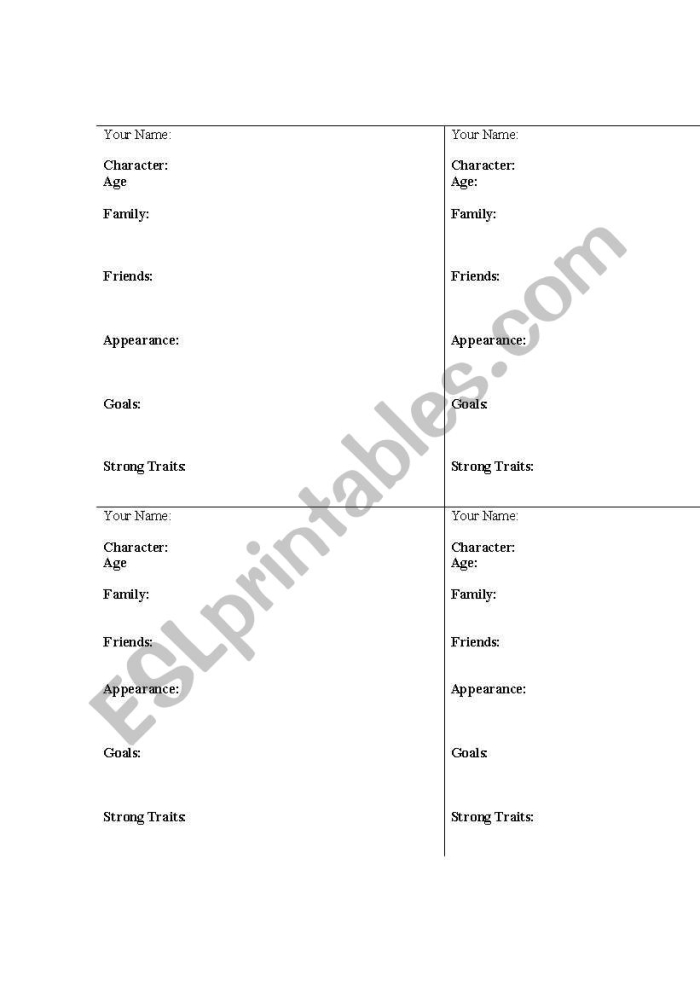 Explore character archetypes creatively with this interactive worksheet activity Character Archetype Trading Cards worksheet for sixth-grade students engaging with literature