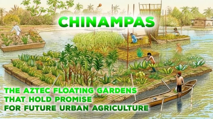 Aztec Chinampas Floating Gardens Educational Worksheet Nine Sixth grade students reading an informative worksheet about Aztec chinampa irrigation and farming methods