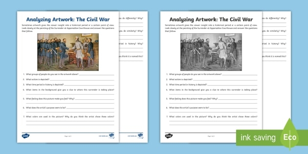 Causes of the Civil War research worksheet for independent student learning activity 18 Sixth grade students analyzing historical documents and timeline events that led to the Civil War conflict