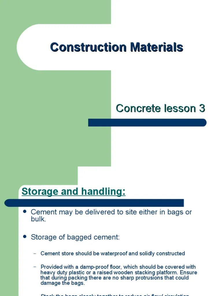 Visual guide showcasing how concrete is produced and its societal applications Illustration of the concrete-making process for a sixth-grade chemistry worksheet