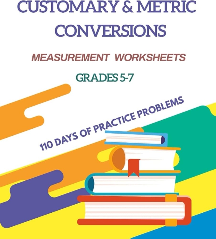 Convert Between Customary and Metric Units Worksheet Number 14 Sixth grade math worksheet for converting between metric and customary measurement units