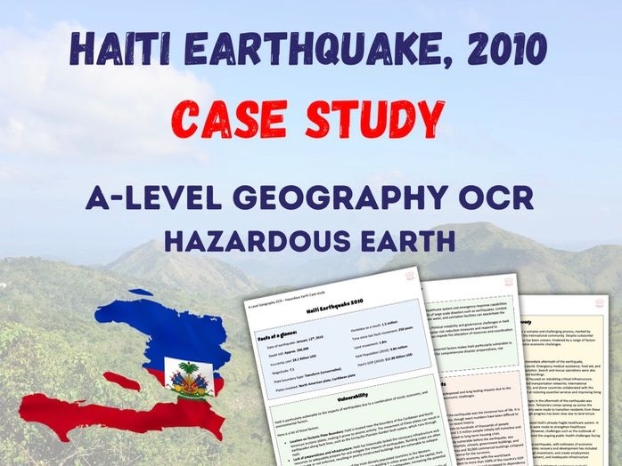 Case Study: Deforestation in Haiti worksheet for environmental science lessons A sixth-grade worksheet exploring the impact of deforestation in Haiti with engaging activities