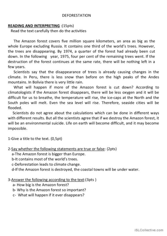 Human Impact Deforestation Worksheet Graphic Organizer 8 Sixth grade science graphic organizer for studying the environmental effects of deforestation