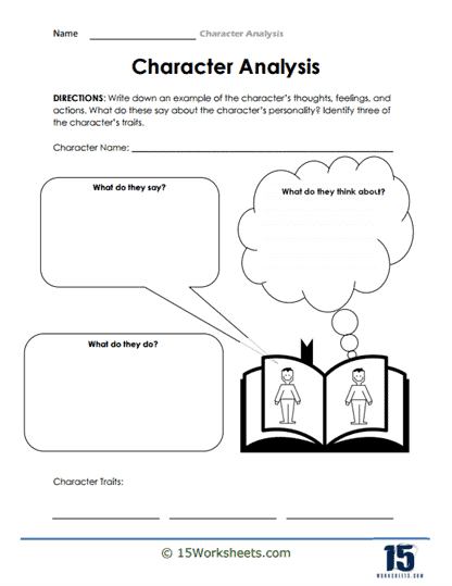 The Lightning Thief Character Dialogue Analysis Worksheet 15 Sixth grade worksheet focusing on analyzing character dialogue and literary devices in The Lightning Thief