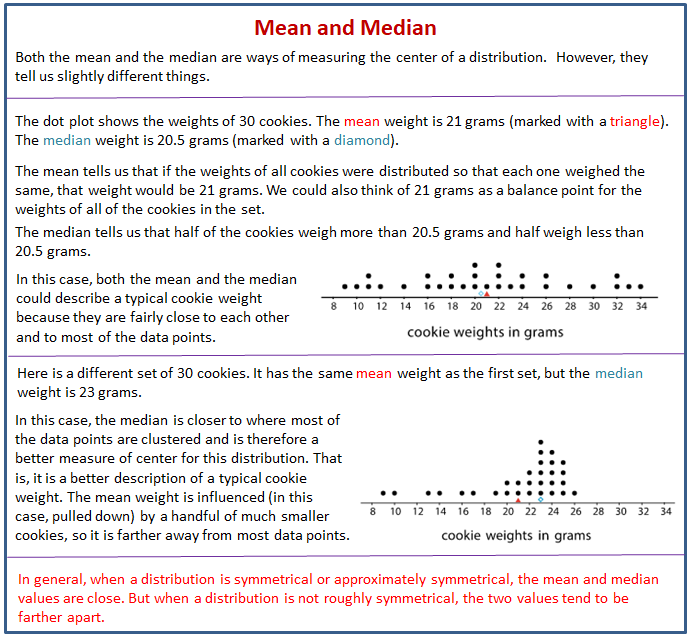 Sixth grade statistics worksheet featuring dot plot distribution analysis tasks