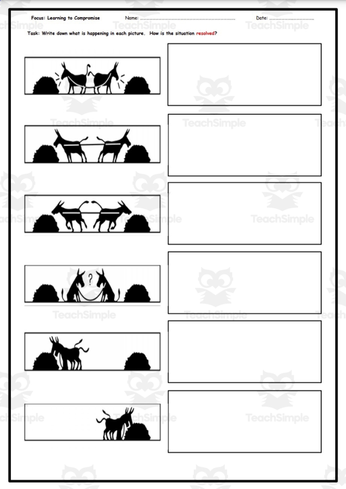 Educational resource on the Constitutional Convention for sixth graders Students engaging with the Great Compromise worksheet about the 1787 Constitutional Convention