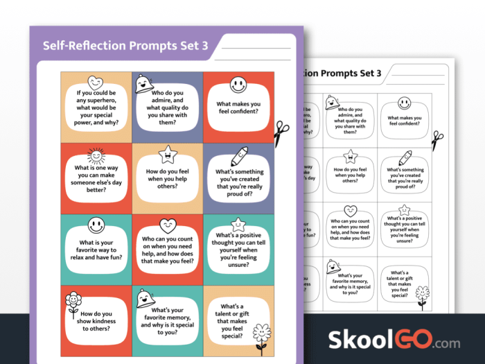 Growth Mindset Reflection Prompt Worksheet for Sixth Grade Reading Activity 8 Sixth grade student filling out a growth mindset reflection prompt worksheet to develop social emotional skills