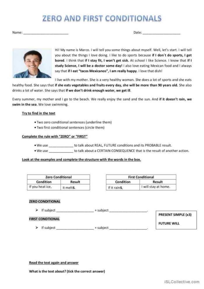 Sixth grade reading comprehension worksheet featuring a passage about a boy on his first hang gliding flight