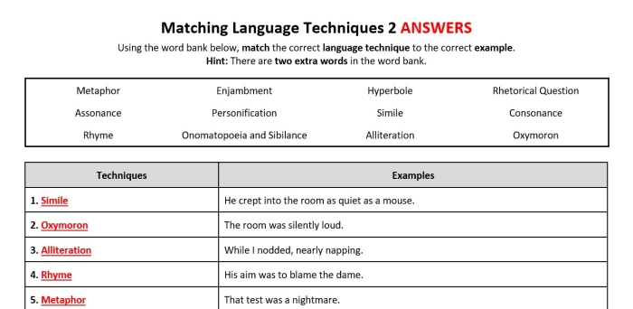 Sixth grade worksheet page focused on matching language styles to specific social contexts