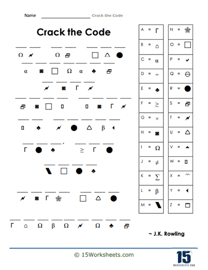 LCM Crack the Code Worksheet for 6th Grade Math Practice 19 Sixth grade student completing a math worksheet to crack the code by finding the least common multiple