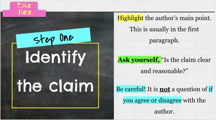 Earth and Space Science worksheet for Sixth Grade Worksheet guiding sixth graders in evaluating arguments and claims in literary nonfiction. Argument and Claims writing prompts for Earth and Space Science.