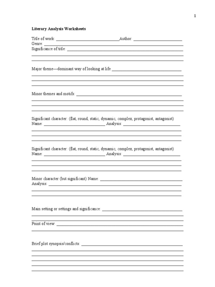 Mixed Operations worksheet for Sixth Grade Literary response prompt worksheet for sixth graders focusing on theme and text evidence. Worksheet image featuring prompts aligned with Common Core standards for literary analysis.