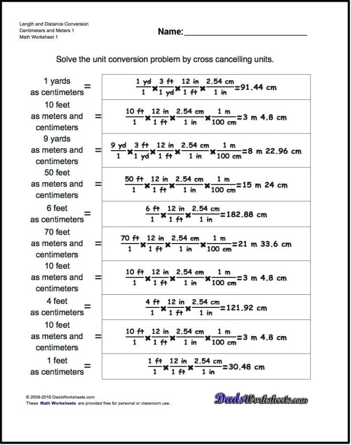 Convert Between Customary and Metric Units worksheet for grade six page twelve Sixth grade students practicing unit conversions with a custom to metric worksheet