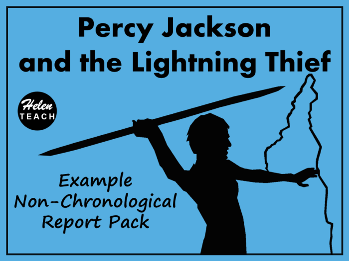Pre-Reading Activity Worksheet for Novel Study: The Lightning Thief Worksheet for pre-reading activity on The Lightning Thief by Rick Riordan for sixth graders