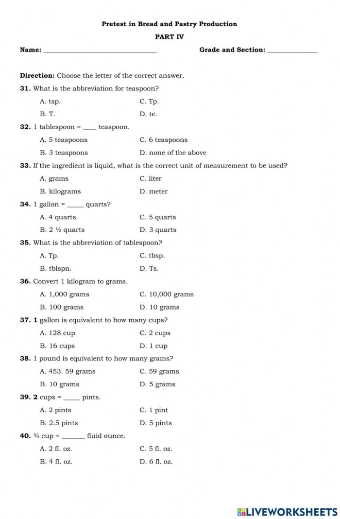 Sixth grade student completing a pastry-themed spelling practice worksheet with vocabulary exercises