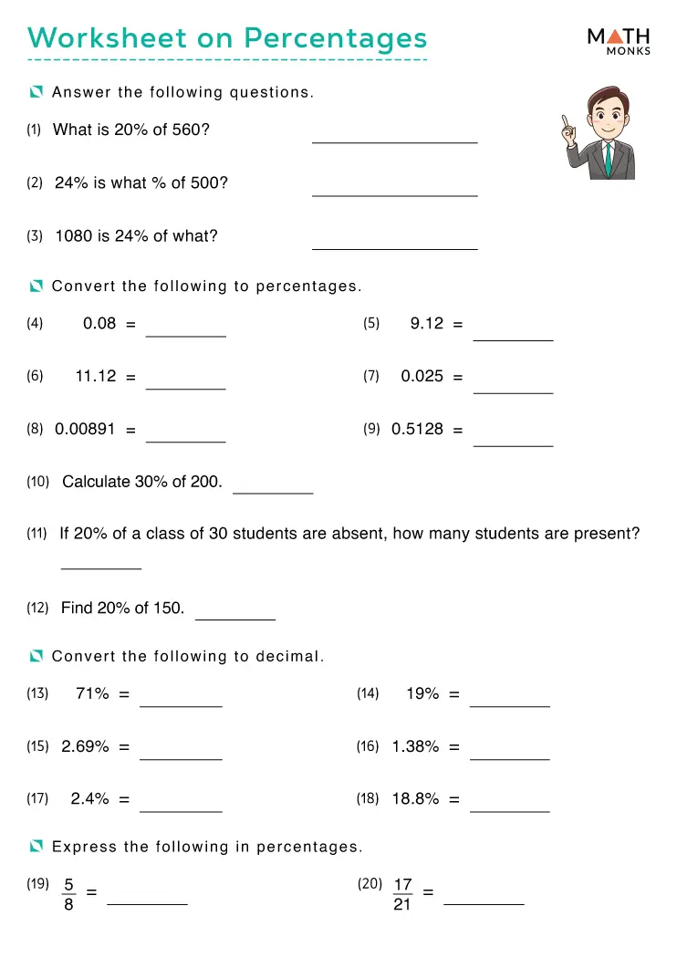 Sixth grade student solving percent problems to find the whole number from a given part and percentage value