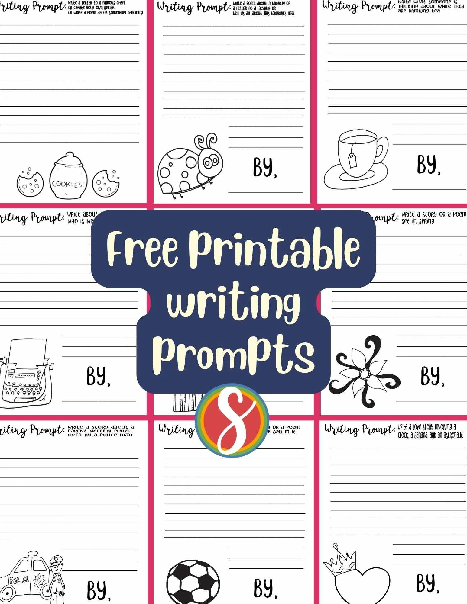 Reflective writing prompt worksheet on personality traits for sixth grade students Worksheet featuring a writing prompt for sixth graders to explore personality traits