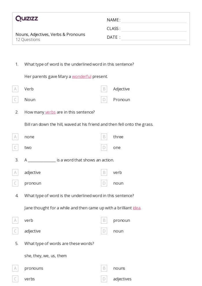 Correcting Shifts in Pronoun Number and Person Exercise 11 Sixth grade student fixing pronoun shifts in a grammar worksheet