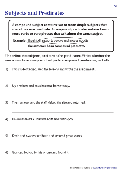 Pronouns in Compound Subjects and Objects: I vs. Me Worksheet Image 5 Worksheet on pronouns in compound subjects and objects for sixth graders