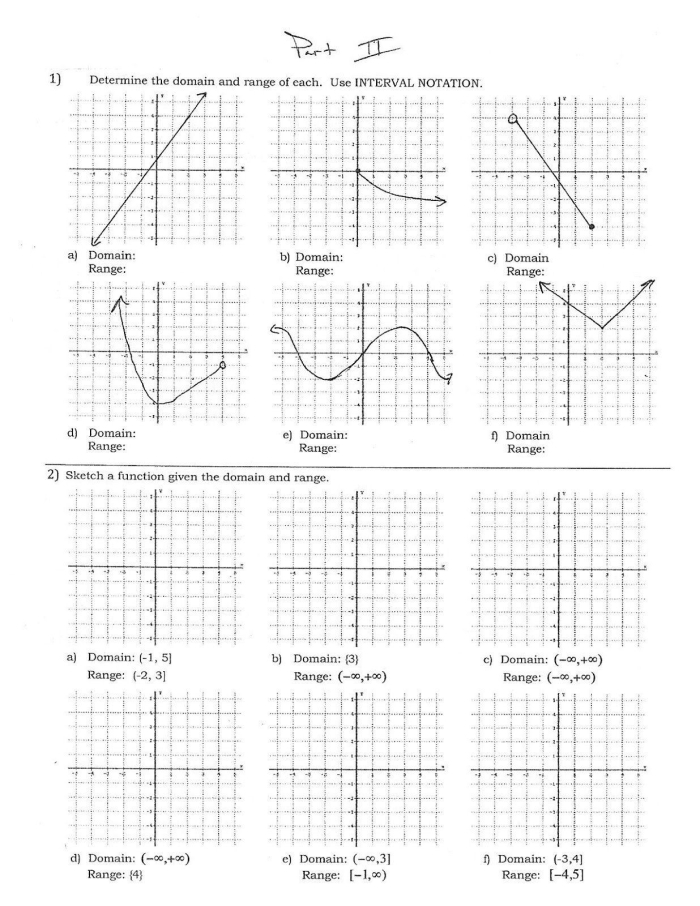 Practice Finding Range Worksheet Number 24 Sixth grade math worksheet for calculating the range of a data set