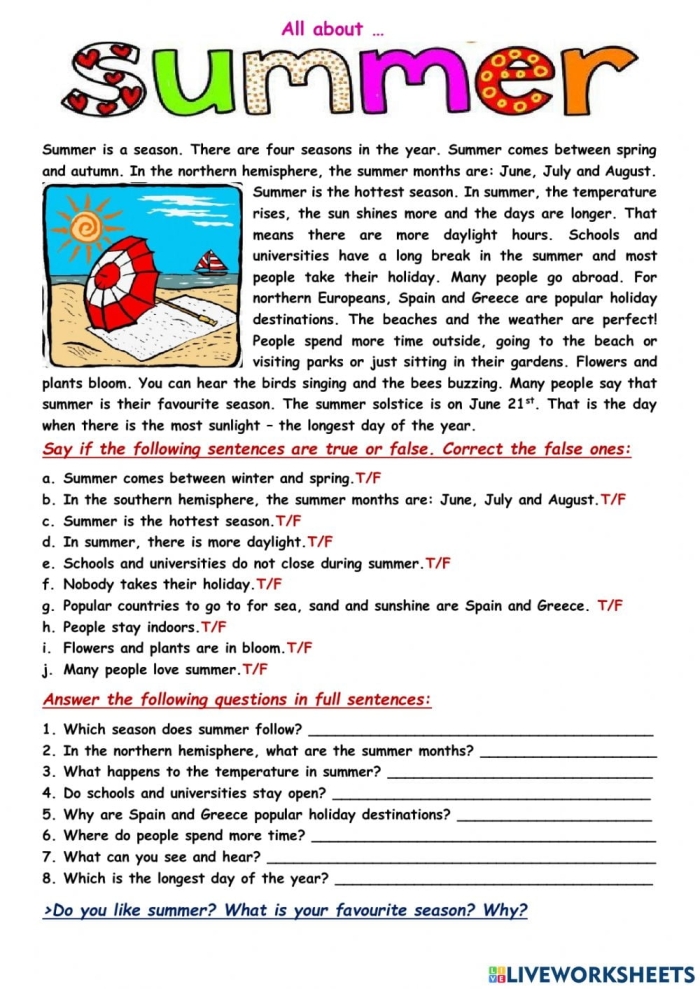 Worksheet featuring a Reading Survey for sixth graders to explore their reading goals