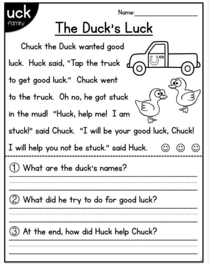 Worksheet for students to reflect on their reading habits and establish a reading goal