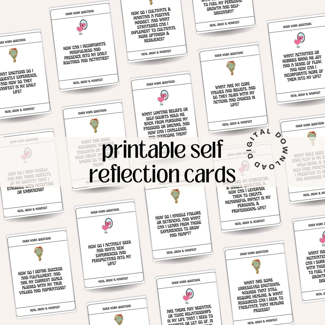Engaging two-page self-reflection prompt cards for classroom use Self-Reflection Prompt Cards worksheet designed for sixth-grade multiplication students