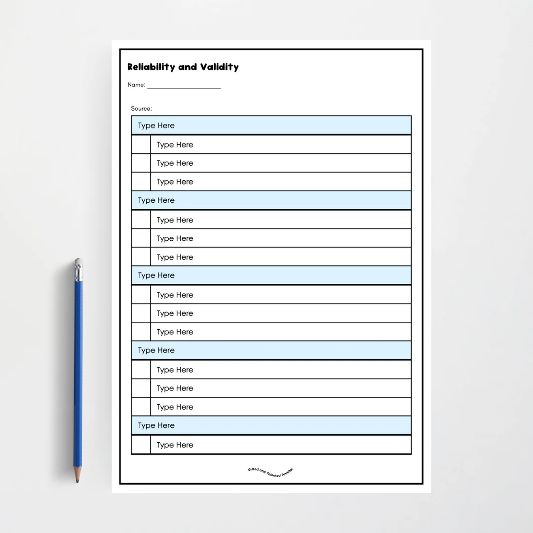 Evaluating Sources Checklist worksheet for sixth grade history students number 17 Sixth grade students using a printed Evaluating Sources Checklist worksheet to analyze historical documents