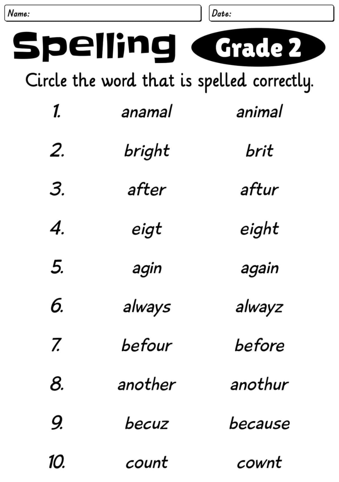 Sixth grade spelling practice worksheet featuring a pastry theme at Parvati’s Pastry Palace 17