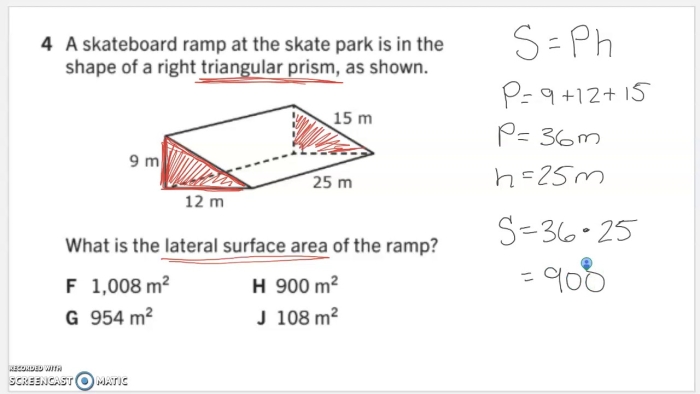 Surface Area Word Problems Worksheet 8 for Sixth Grade Geometry Sixth grade students solving geometry word problems about surface area on a worksheet