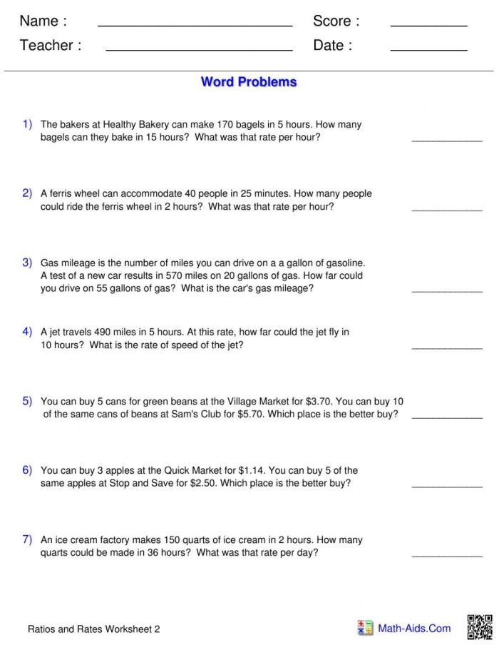 Shopping for Deals Unit Rate Performance Task Worksheet Image 8 Sixth grade math worksheet titled Shopping for Deals featuring decimal operations and unit rate practice problems