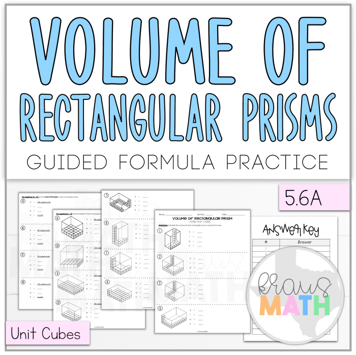 Sixth grade geometry worksheet featuring volume calculations for rectangular prisms and cubes with fractional side lengths