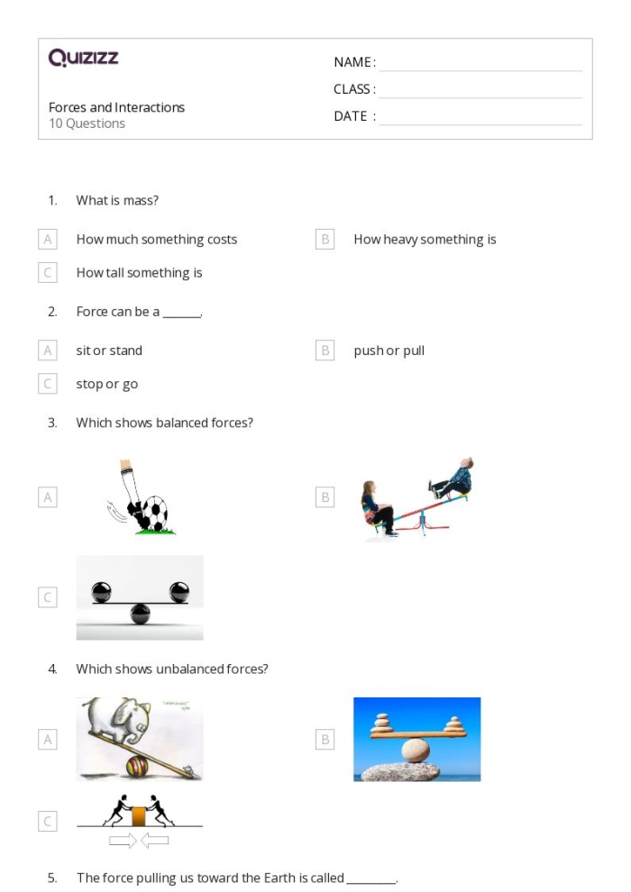 Sixth grade science worksheet focused on the energy and forces behind the water cycle