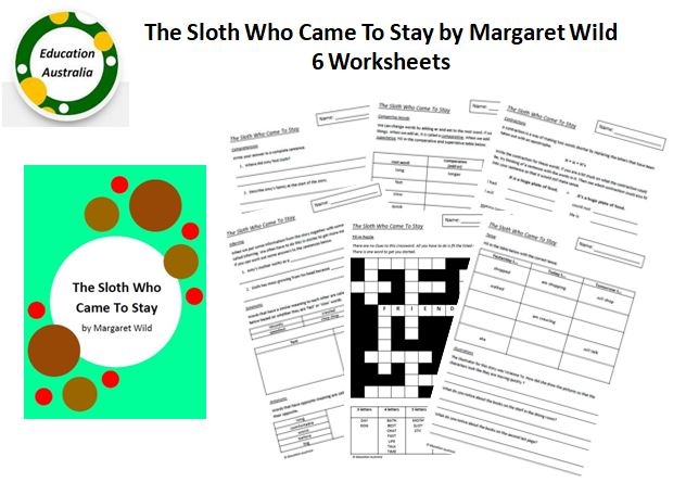A colorful worksheet featuring the story of The Sleepy Sloth Gets Lost for kindergarten geometry students. Engaging reading fluency activity with comprehension questions for young learners.