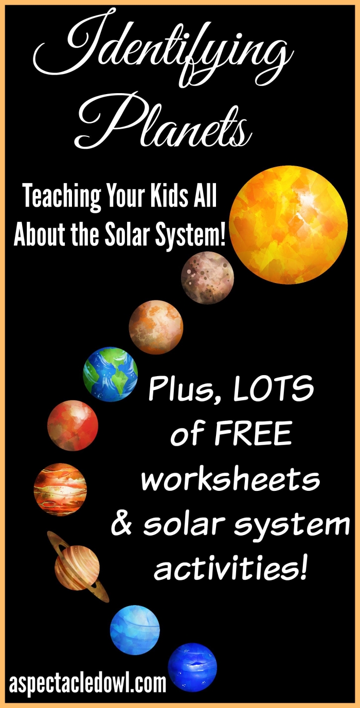 Second grade students matching planets and celestial bodies to solar system facts on a science worksheet