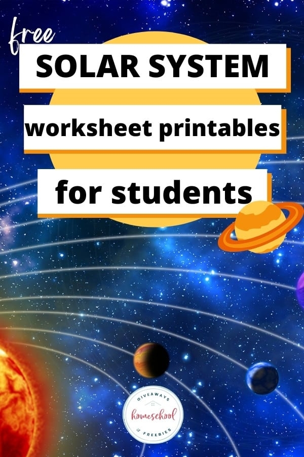 Sixth grade students analyzing the relative sizes of planets in this Solar System to Scale worksheet
