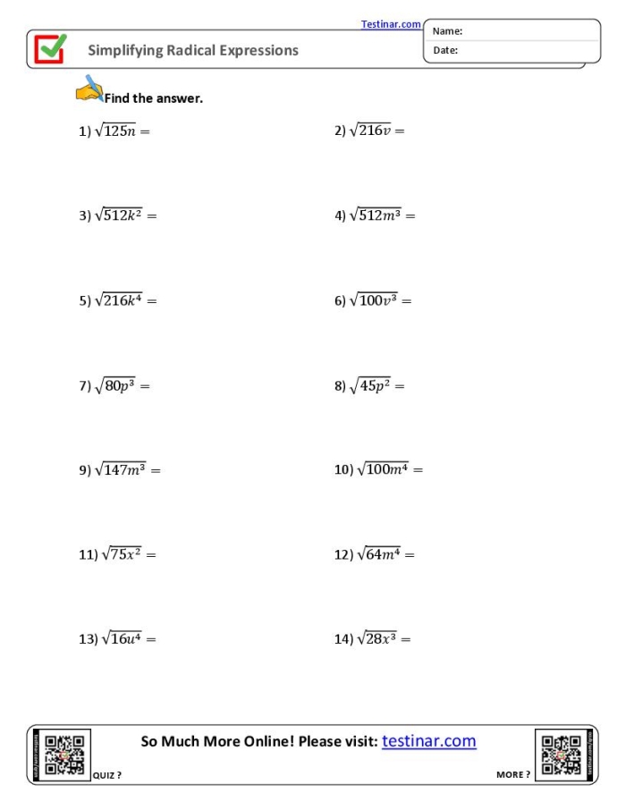 Eighth grade student solving quadratic equations by taking square roots of both sides