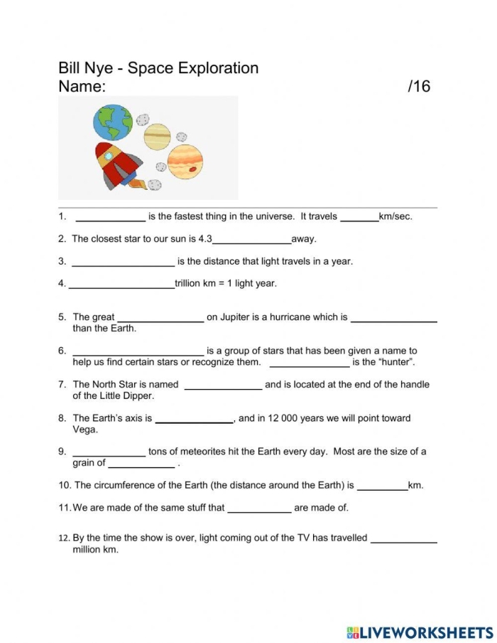 Seventh grade students reading a nonfiction passage about government space exploration budgets on a printable worksheet