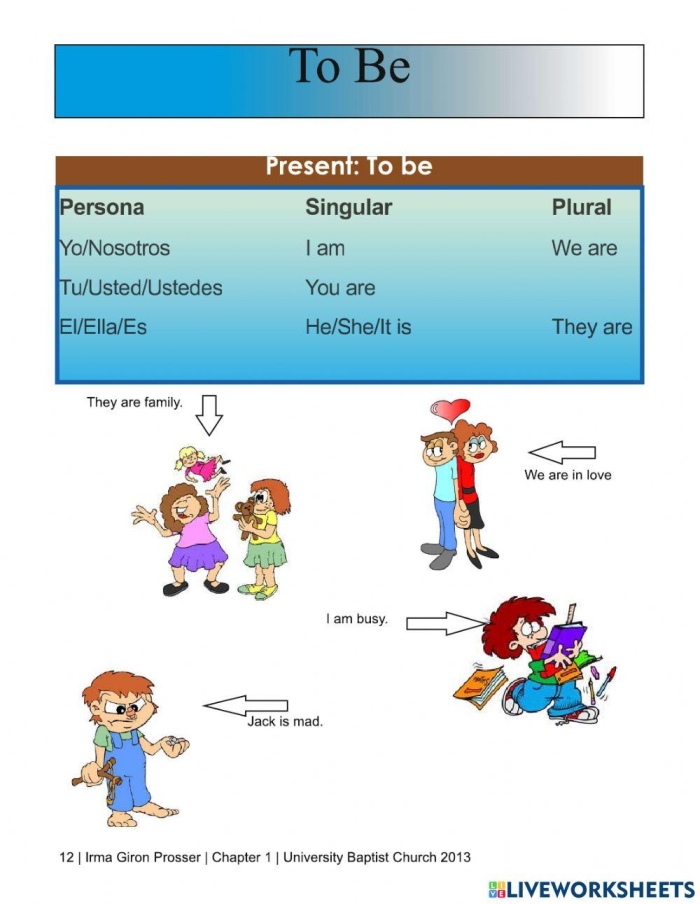 Fifth grade Spanish worksheet featuring animal vocabulary sentences for practice