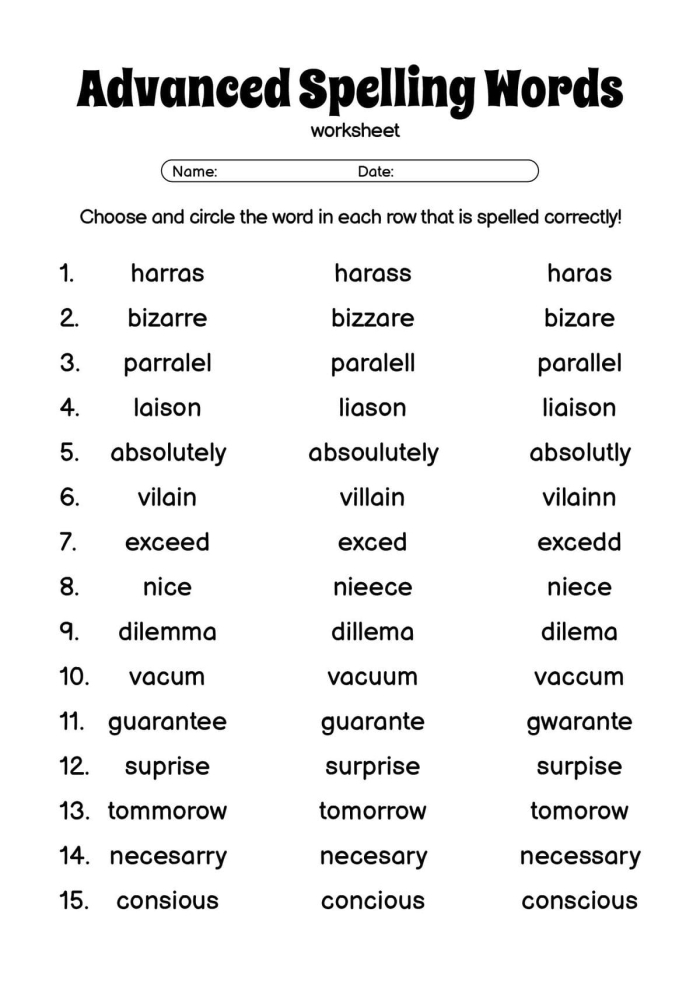 Spelling practice worksheet featuring Washington, D.C. for sixth graders