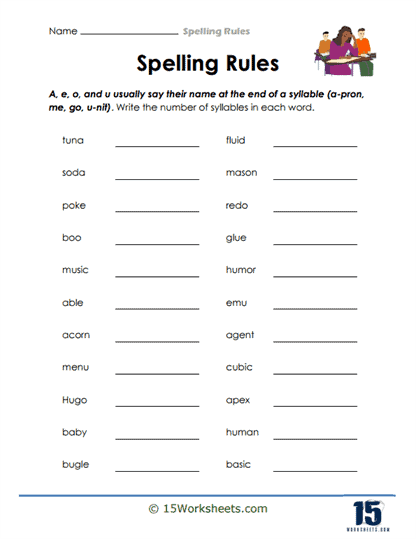 Engaging resource for practicing suffix addition in spelling activities Spelling Rules for Suffixes worksheet designed for third-grade students